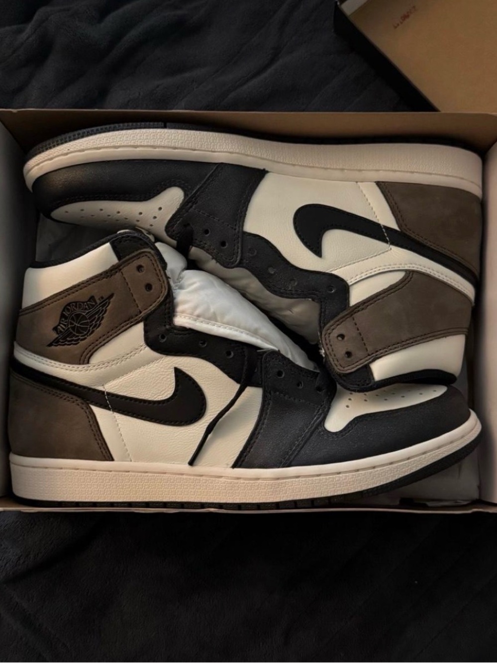 Jordan 1 High OG - White/Black/Brown